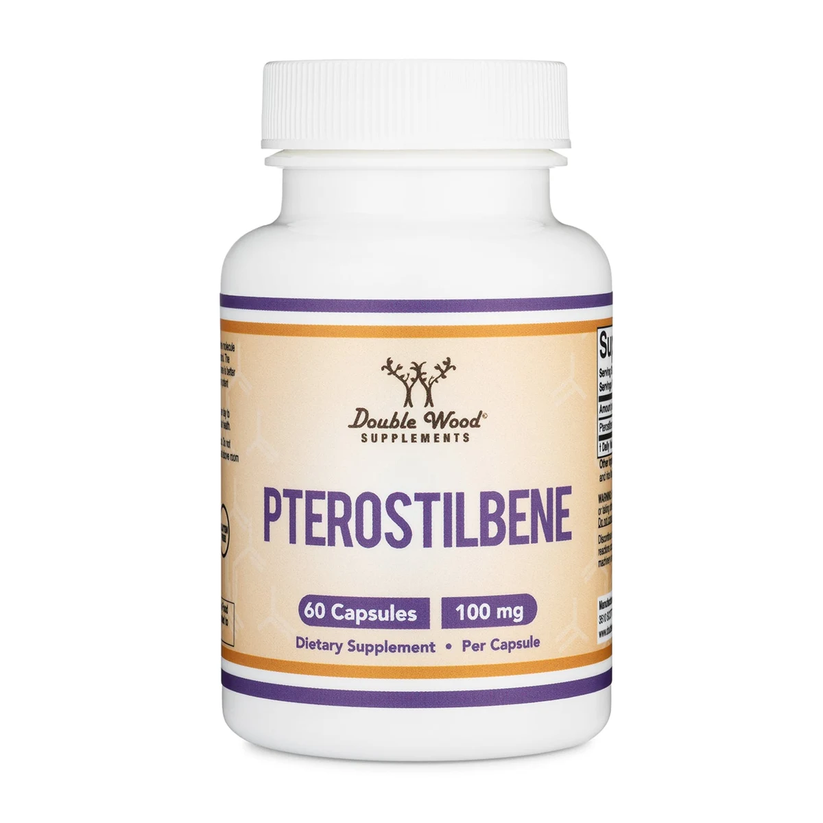 Double Wood Pterostilbene Supplement