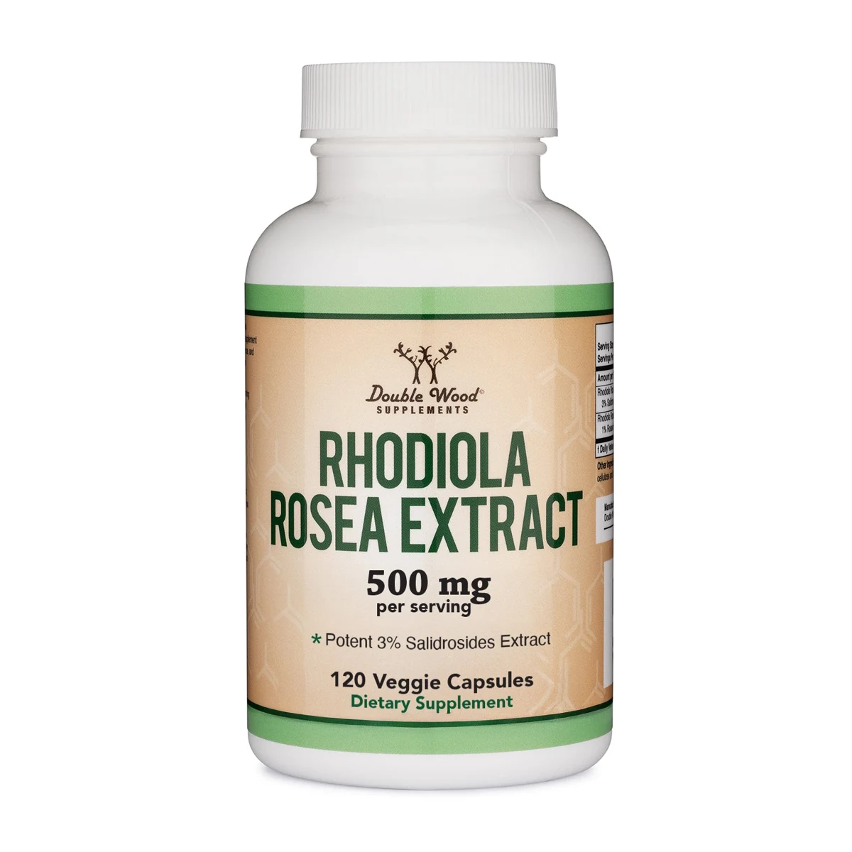 Double Wood Rhodiola Rosea Extract Supplement