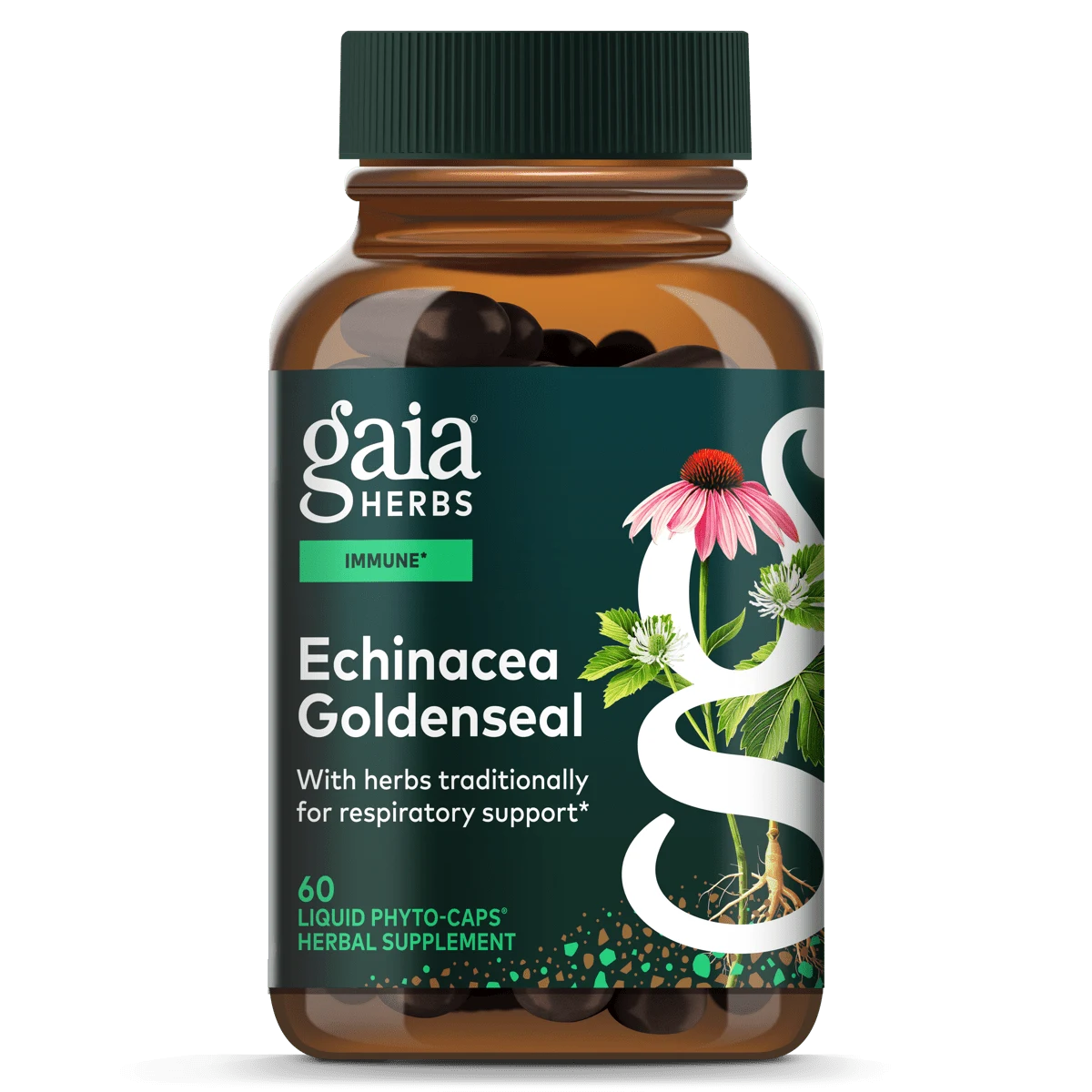 Gaia Herbs Echinacea Goldenseal