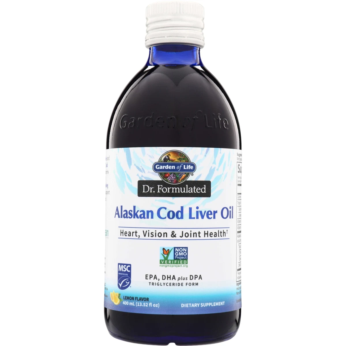 Garden of Life Dr. Formulated Alaskan Cod Liver Oil - Lemon