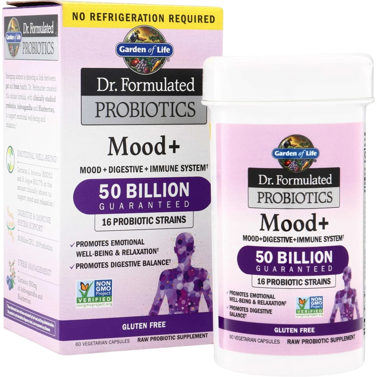 Garden of Life Dr. Formulated Probiotics Mood+