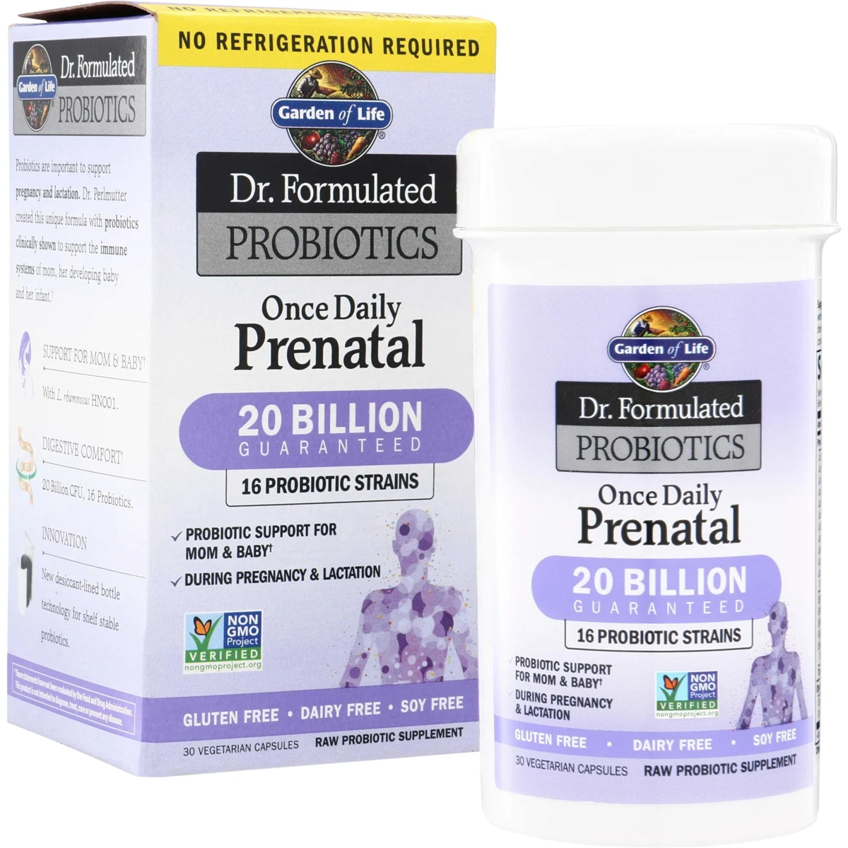 Garden of Life Dr. Formulated Probiotics Once Daily Prenatal