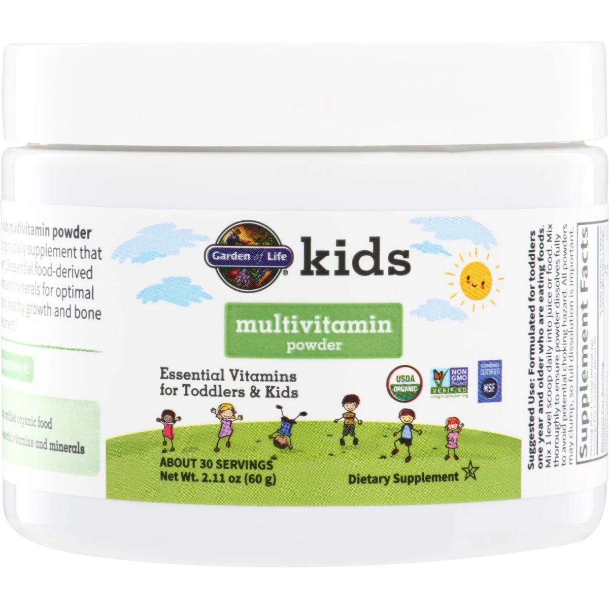 Garden of Life Kids Multivitamin Powder