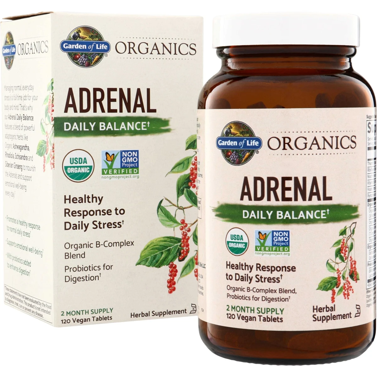 Garden of Life mykind Organics Adrenal Daily Balance