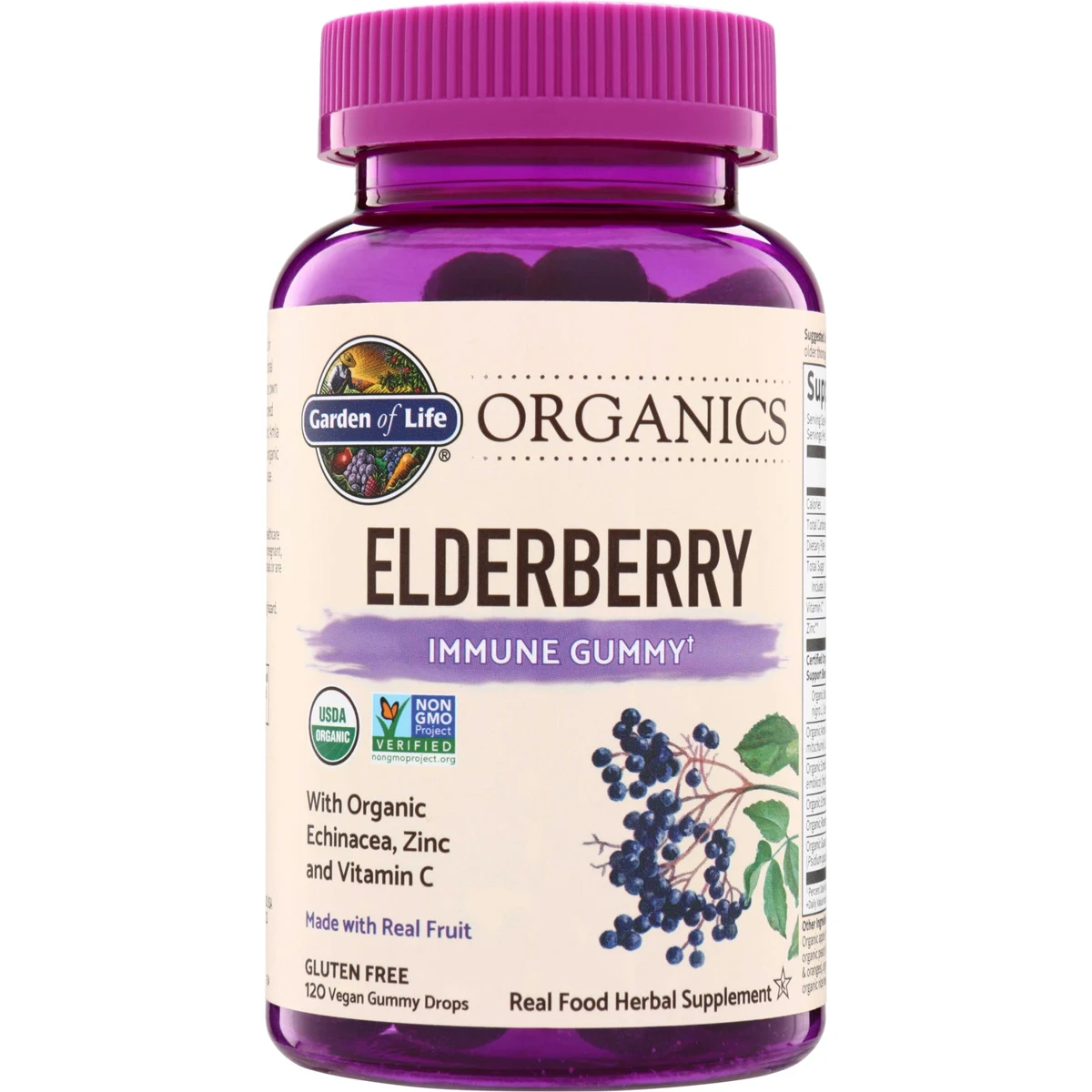 Garden of Life Organics Elderberry Immune Gummy