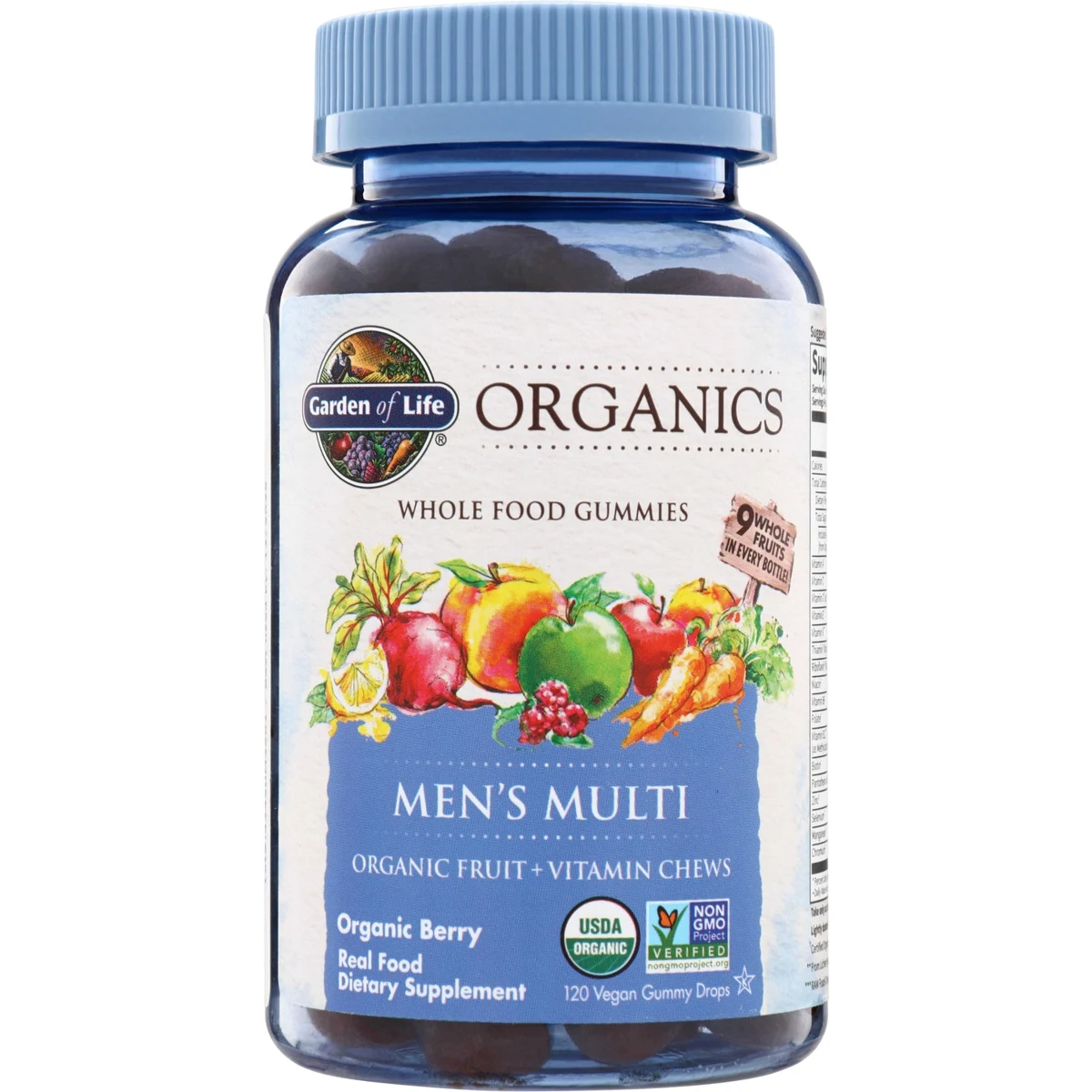 Garden of Life Organics Men's Multi Gummies - Berry