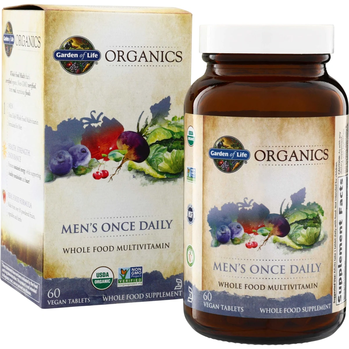 Garden of Life Organics Men's Once Daily