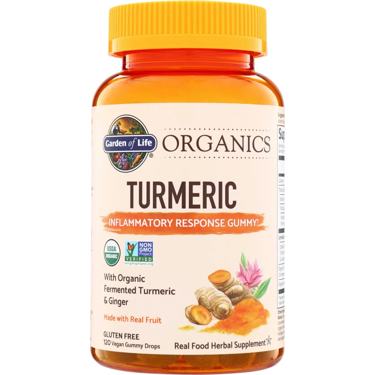 Garden of Life Organics Turmeric Inflammatory Response Gummy