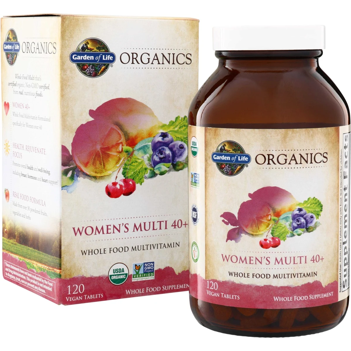 Garden of Life Organics Women's Multi 40+