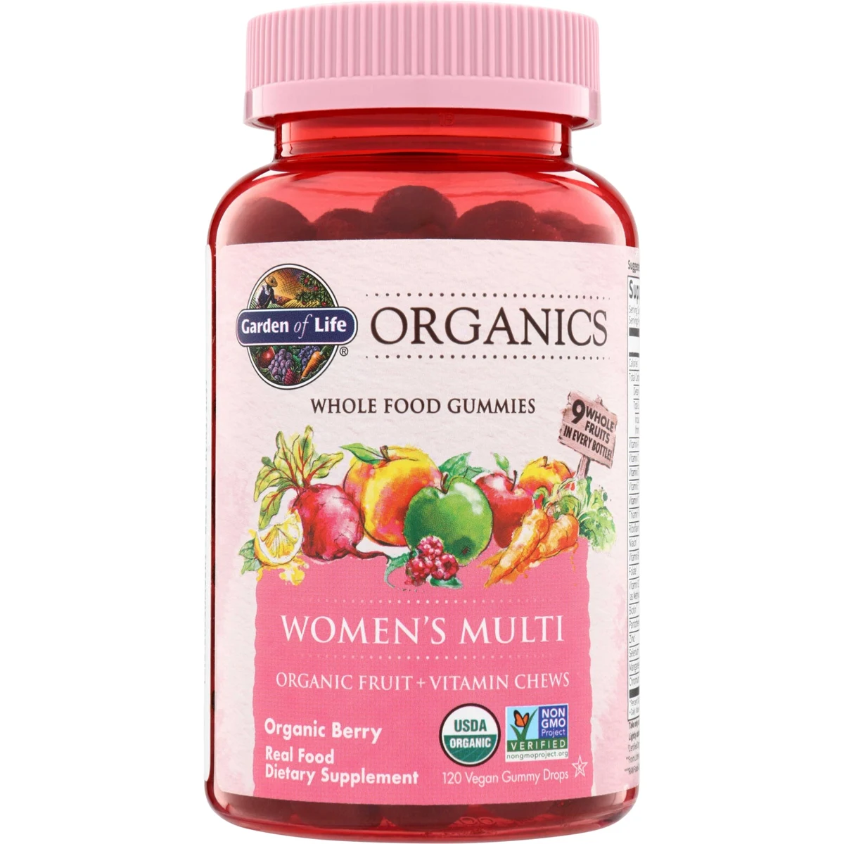 Garden of Life Organics Women's Multi Gummies - Organic Berry