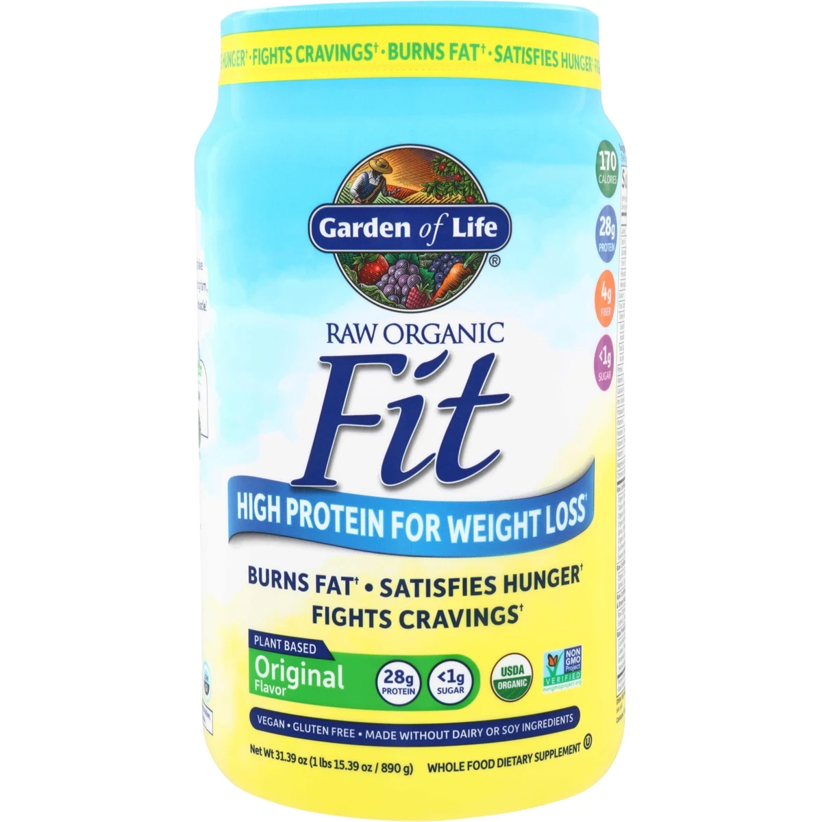 Garden of Life Raw Organic Fit High Protein for Weight Loss - Original