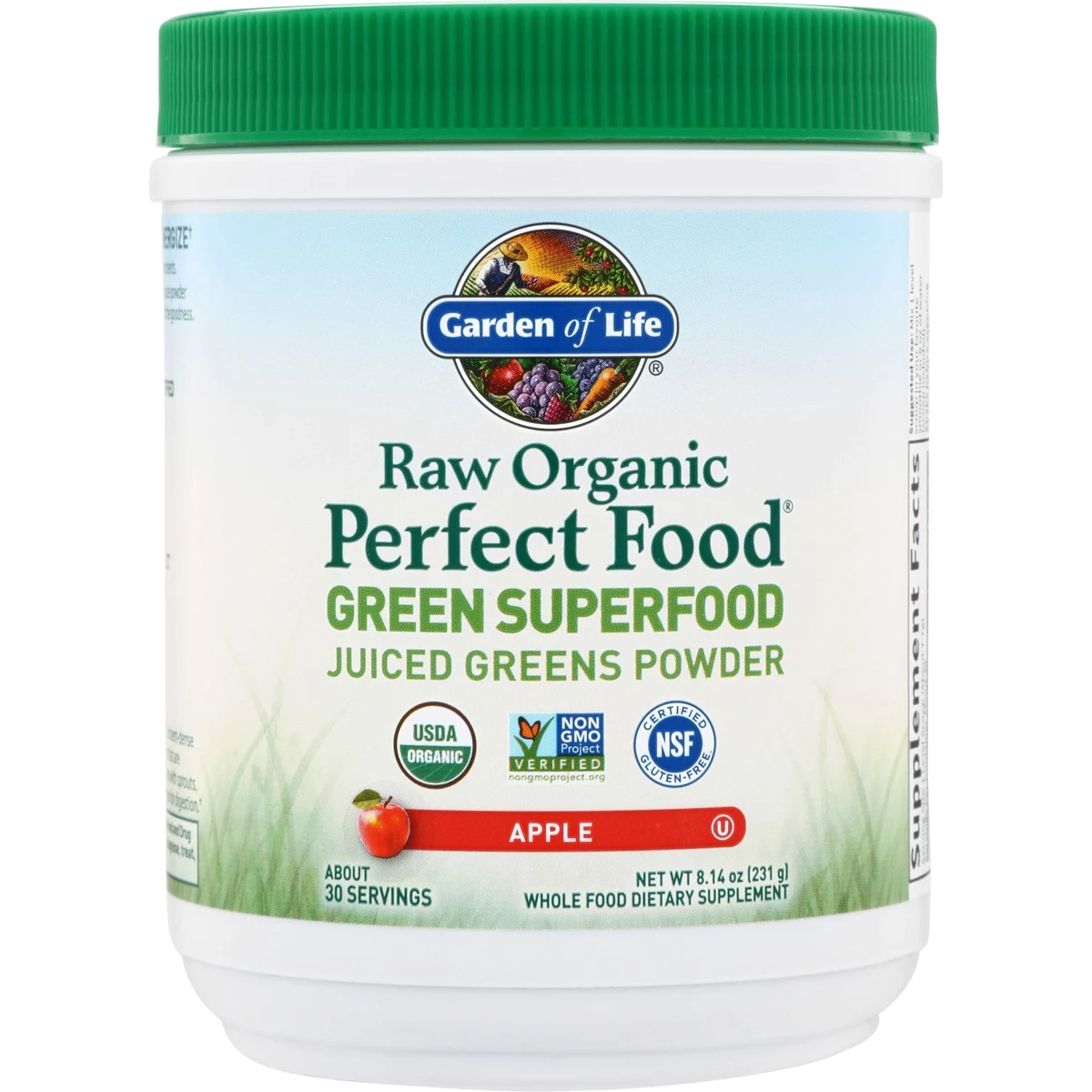 Garden of Life Raw Organic Perfect Food Green Superfood - Apple