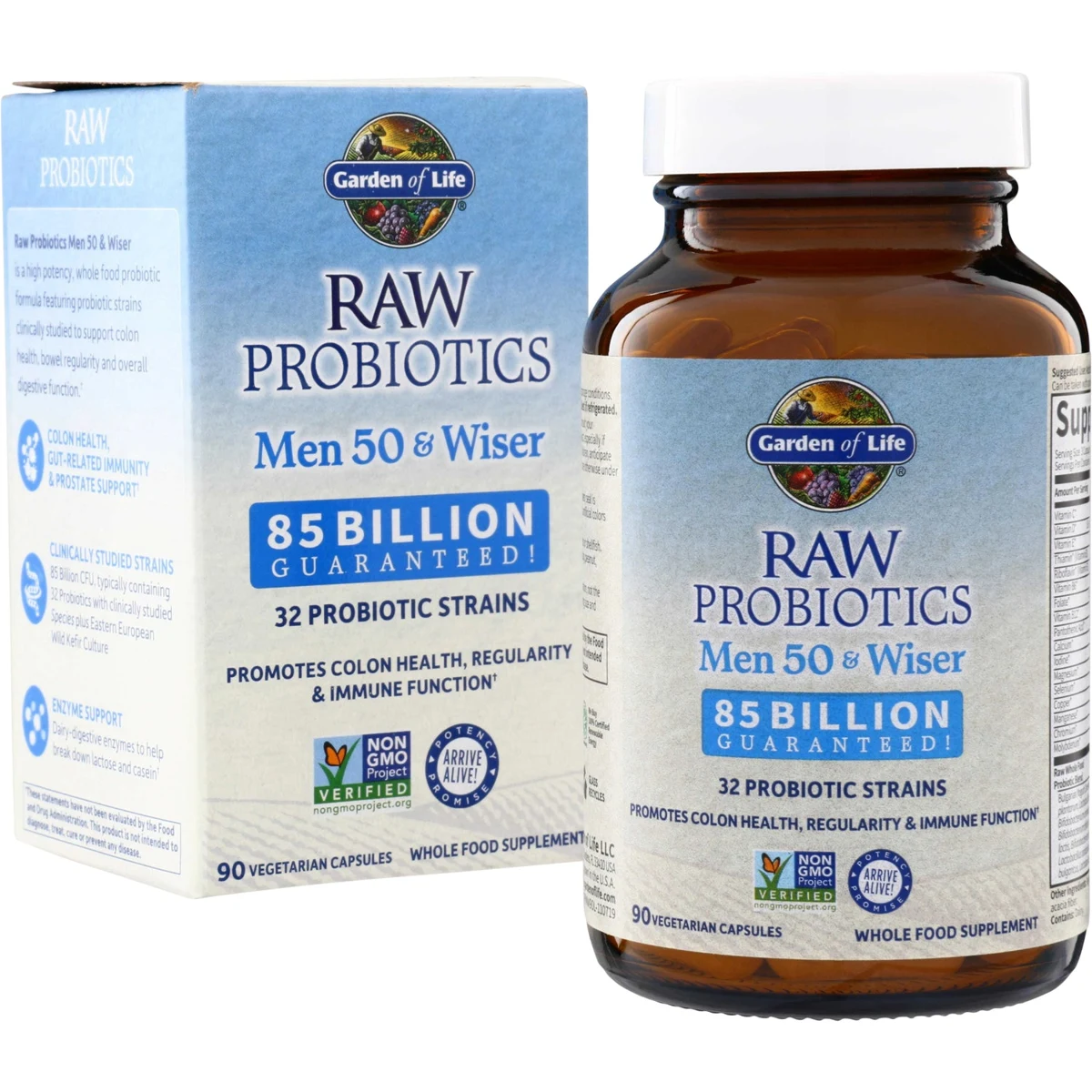 Garden of Life RAW Probiotics Men 50 & Wiser
