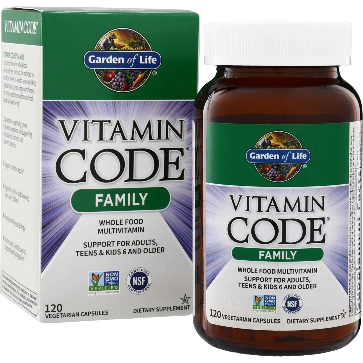 Garden of Life Vitamin Code Family