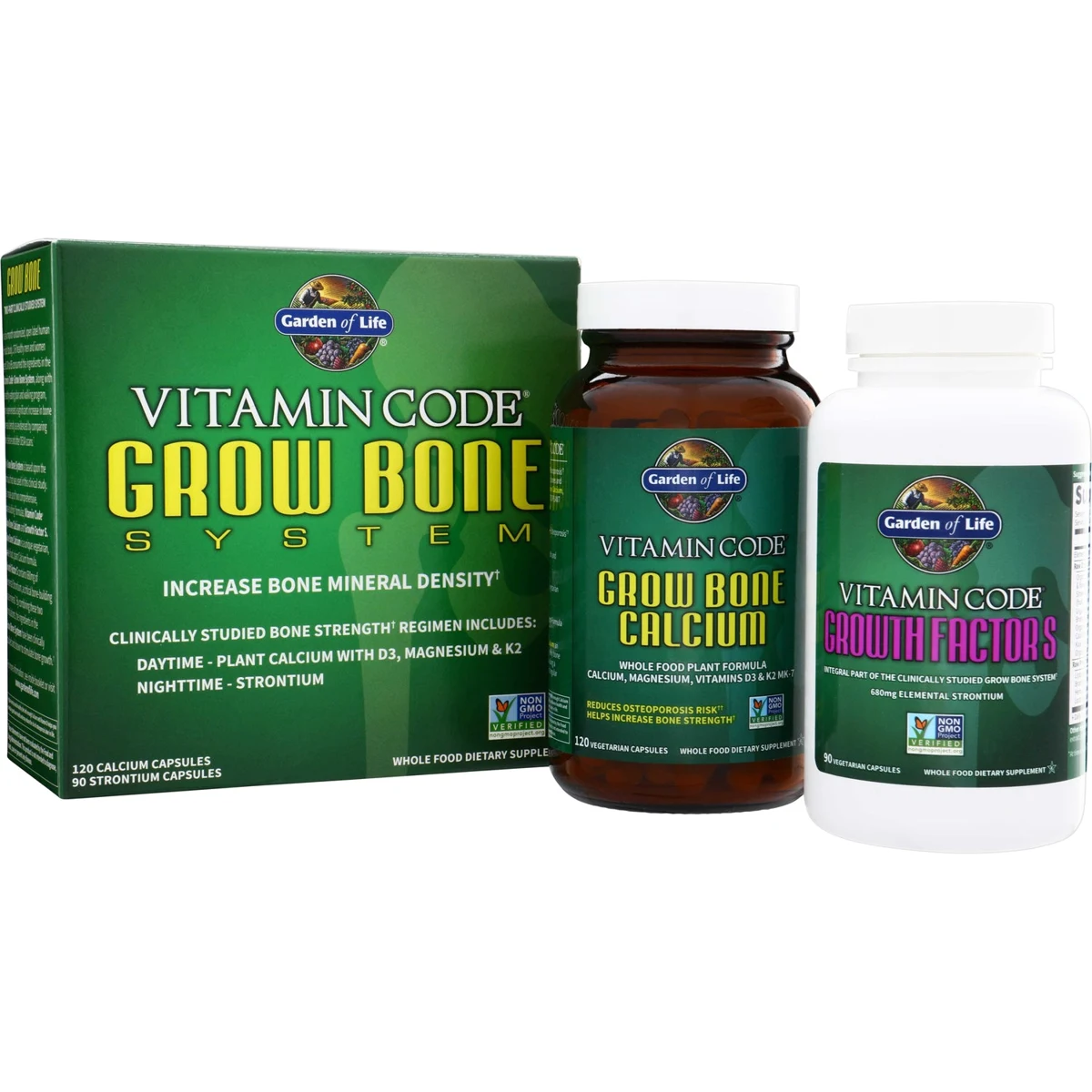 Garden of Life Vitamin Code Grow Bone System