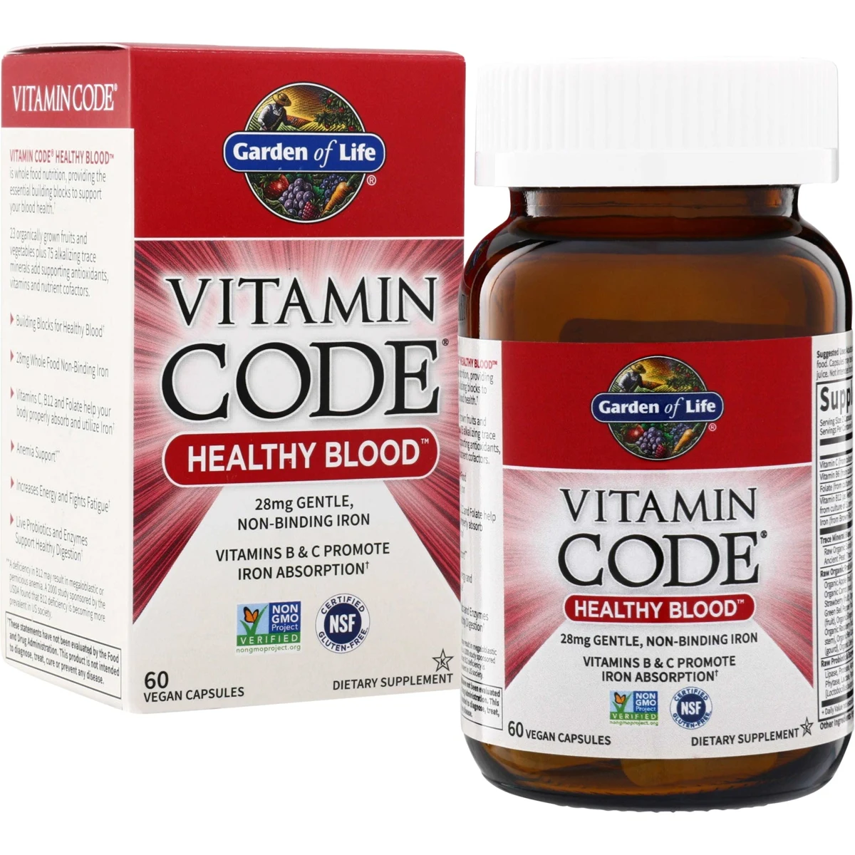 Garden of Life Vitamin Code Healthy Blood