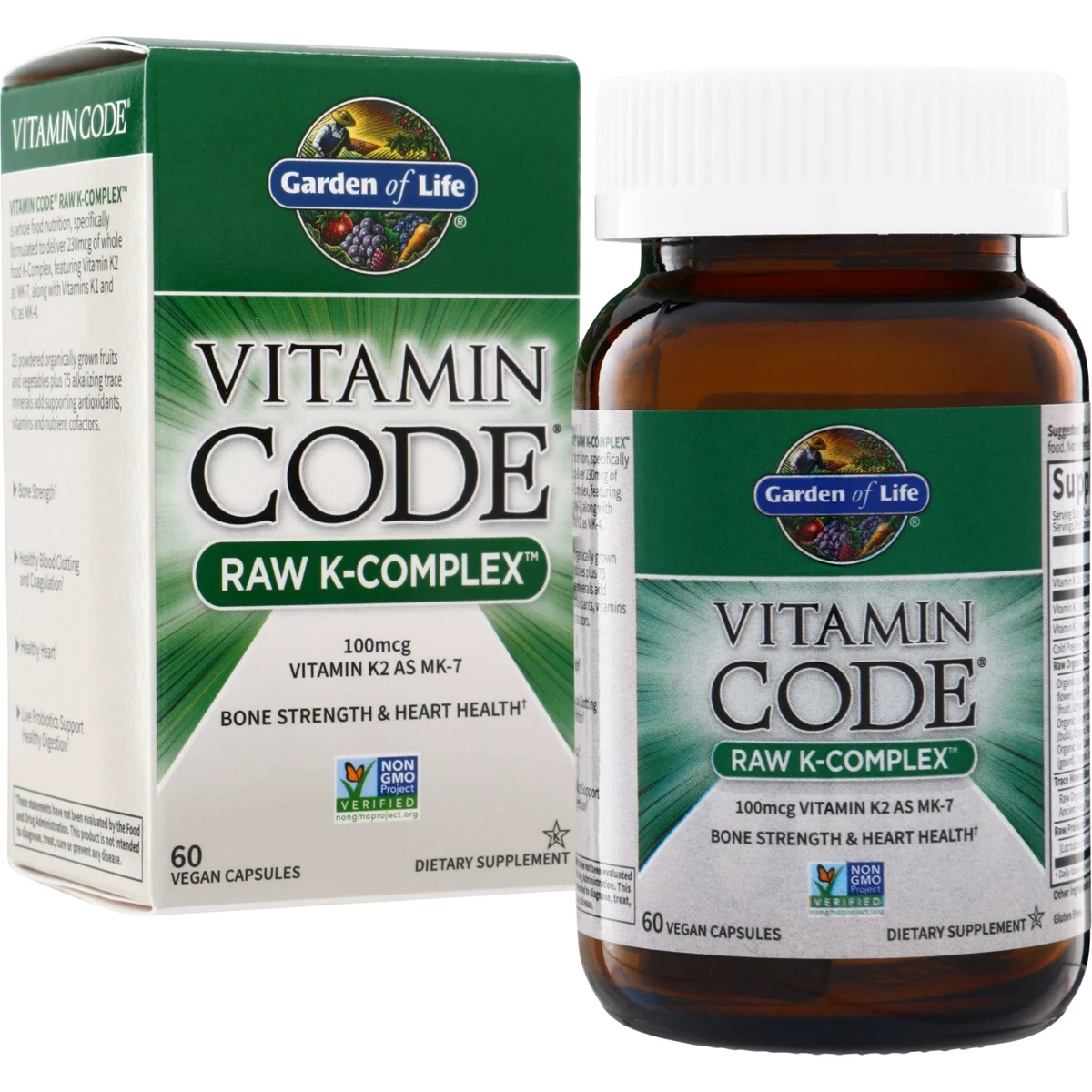 Garden of Life Vitamin Code Raw K-Complex