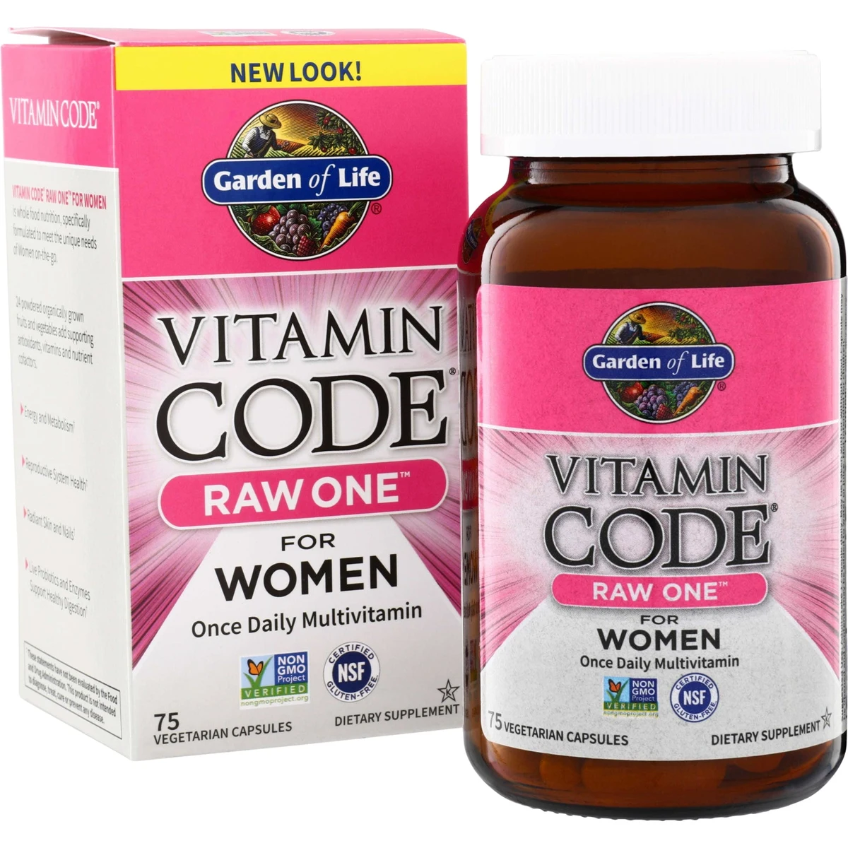 Garden of Life Vitamin Code RAW One for Women