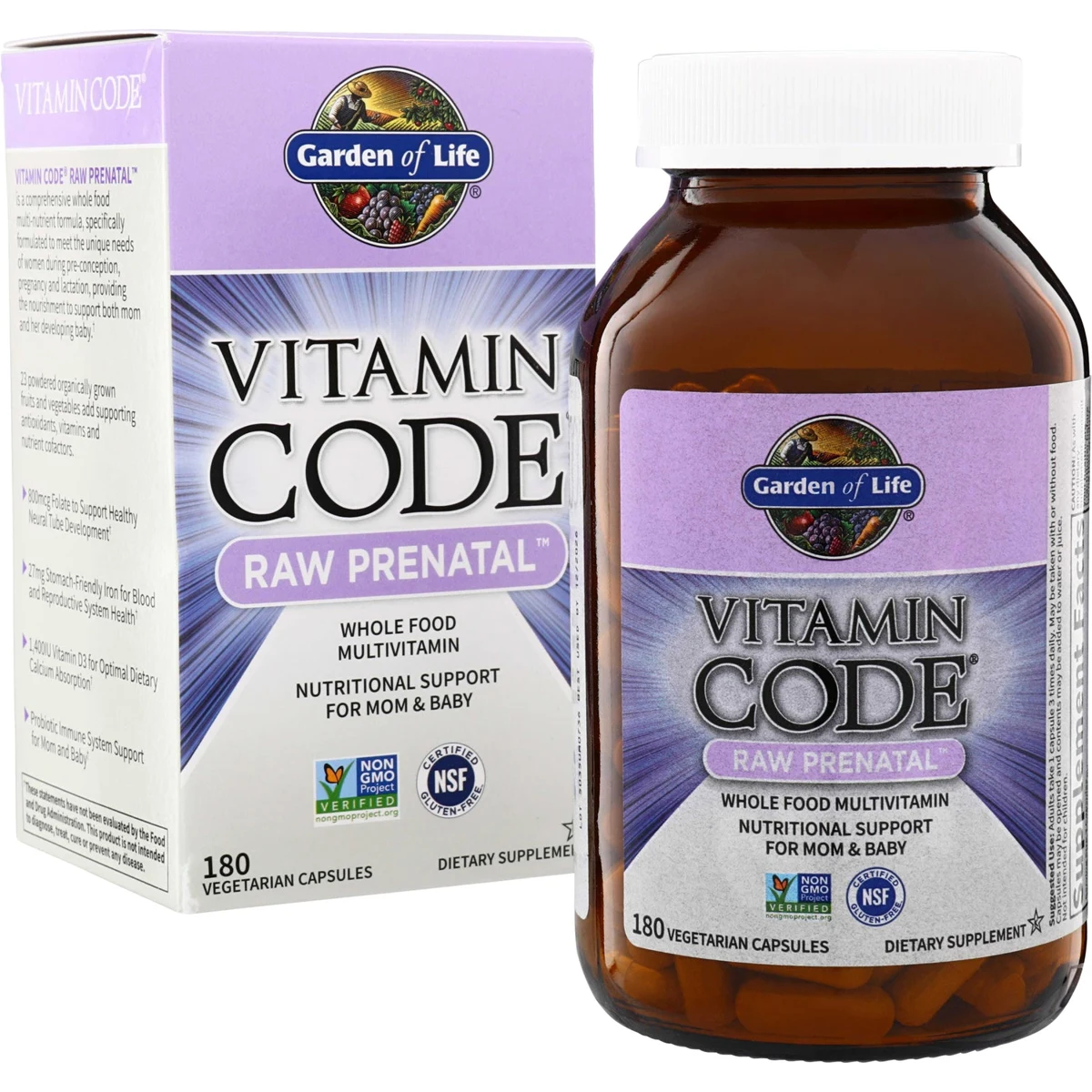 Garden of Life Vitamin Code RAW Prenatal
