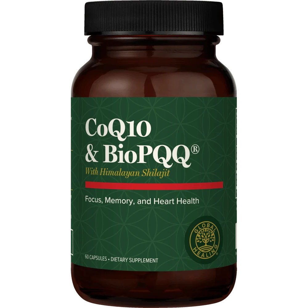 Global Healing CoQ10 & BioPQQ with Shilajit