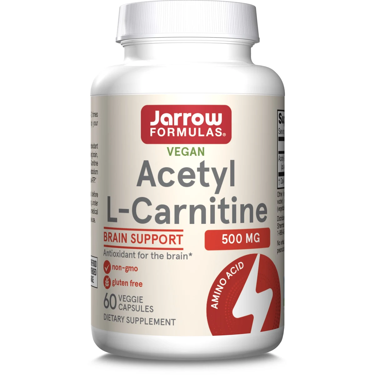 Jarrow Formulas Acetyl L-Carnitine 500 mg