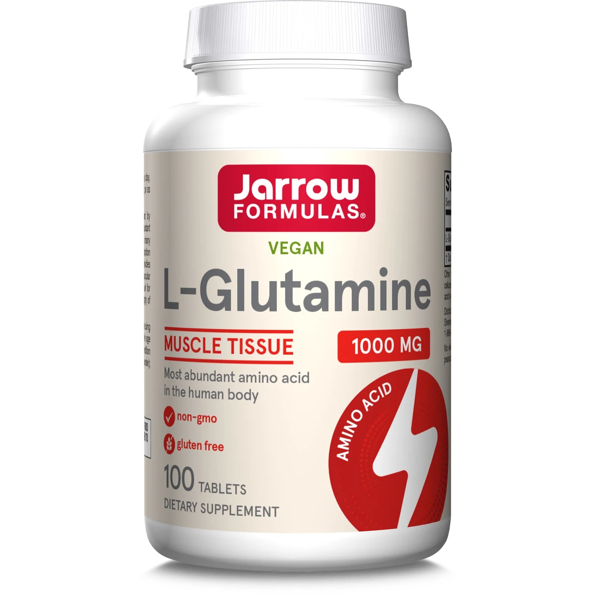 Jarrow Formulas L-Glutamine - 1000mg Tablets