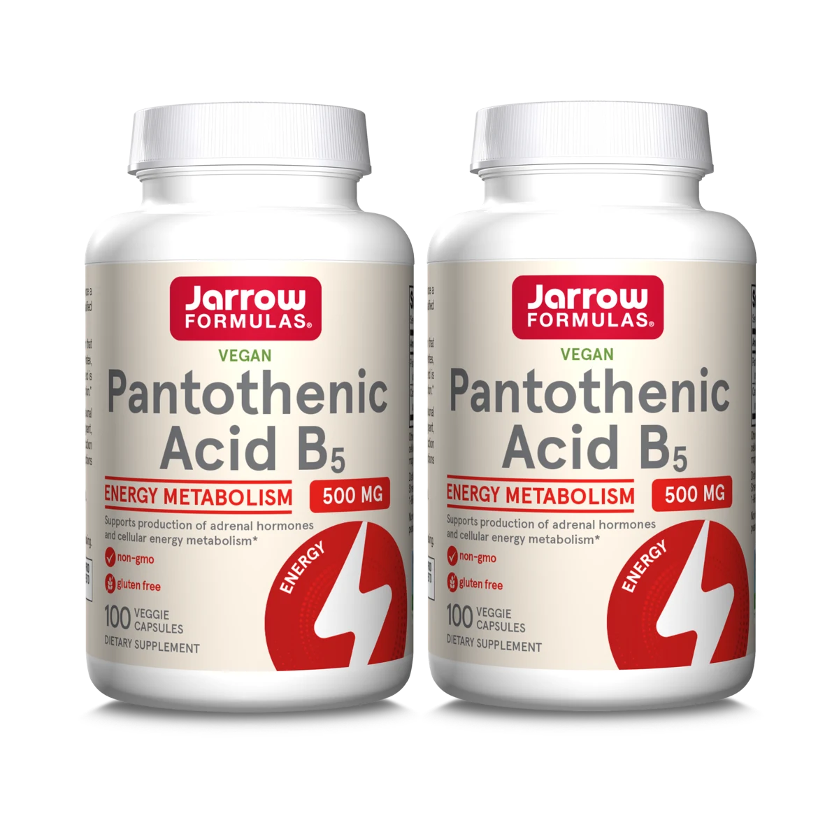 Jarrow Formulas Pantothenic Acid B5 (2-Pack)