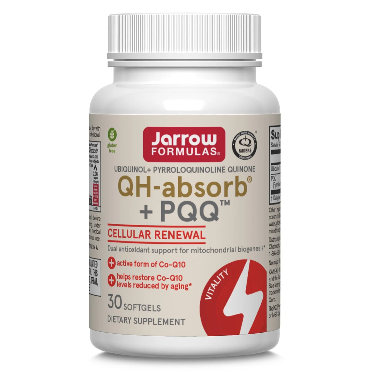 Jarrow Formulas QH-absorb + PQQ