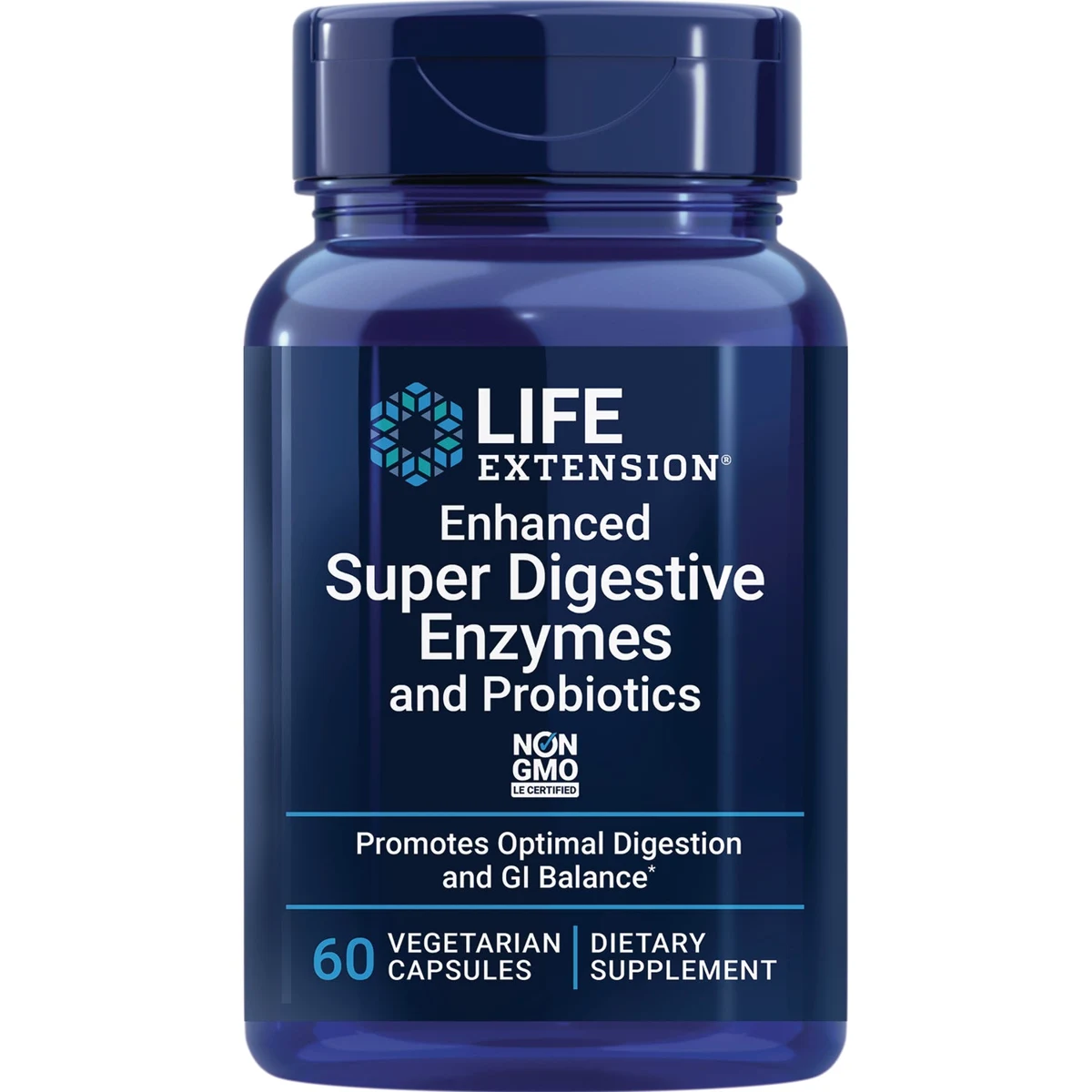 Life Extension Enhanced Super Digestive Enzymes and Probiotics