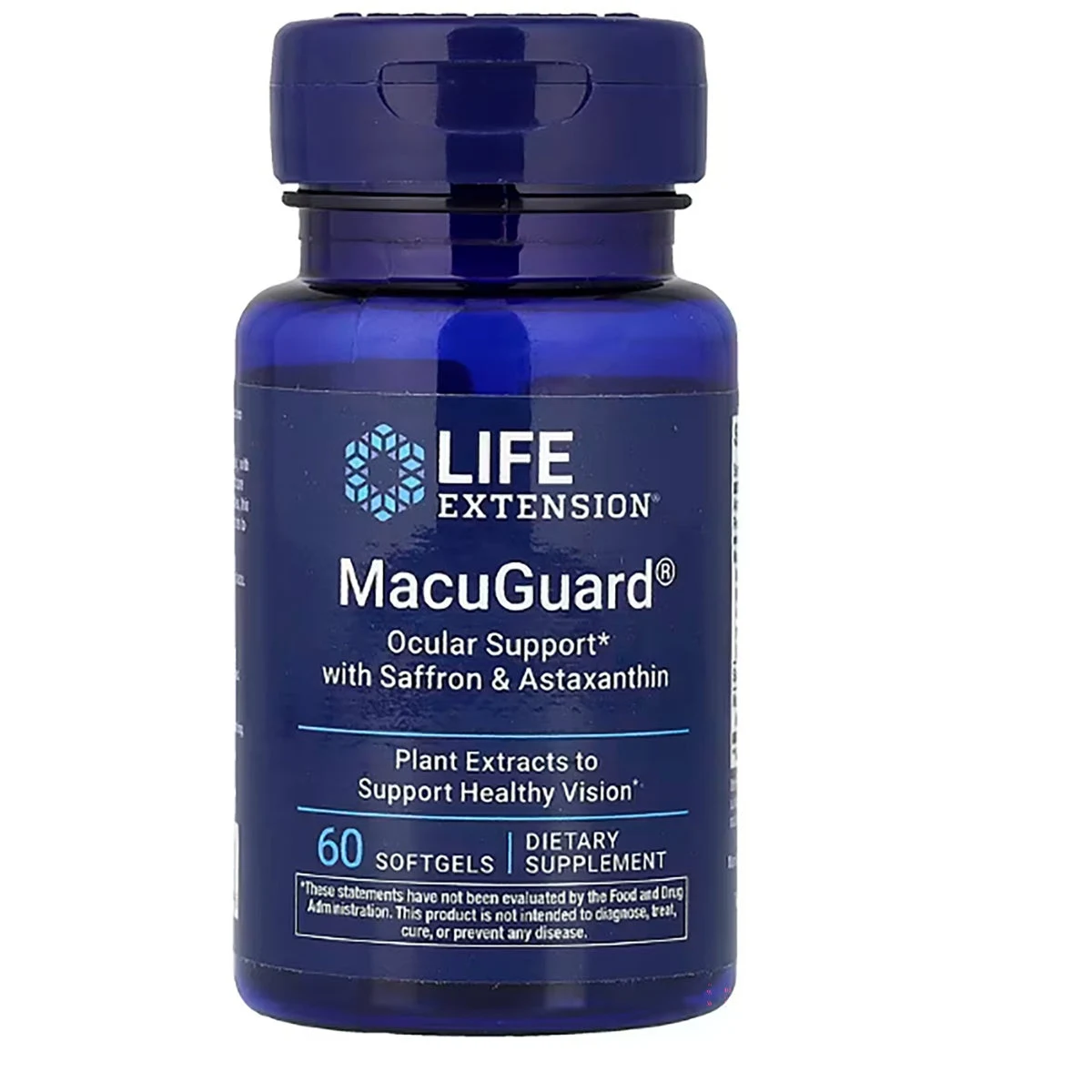 Life Extension MacuGuard Ocular Support with Saffron & Astaxanthin
