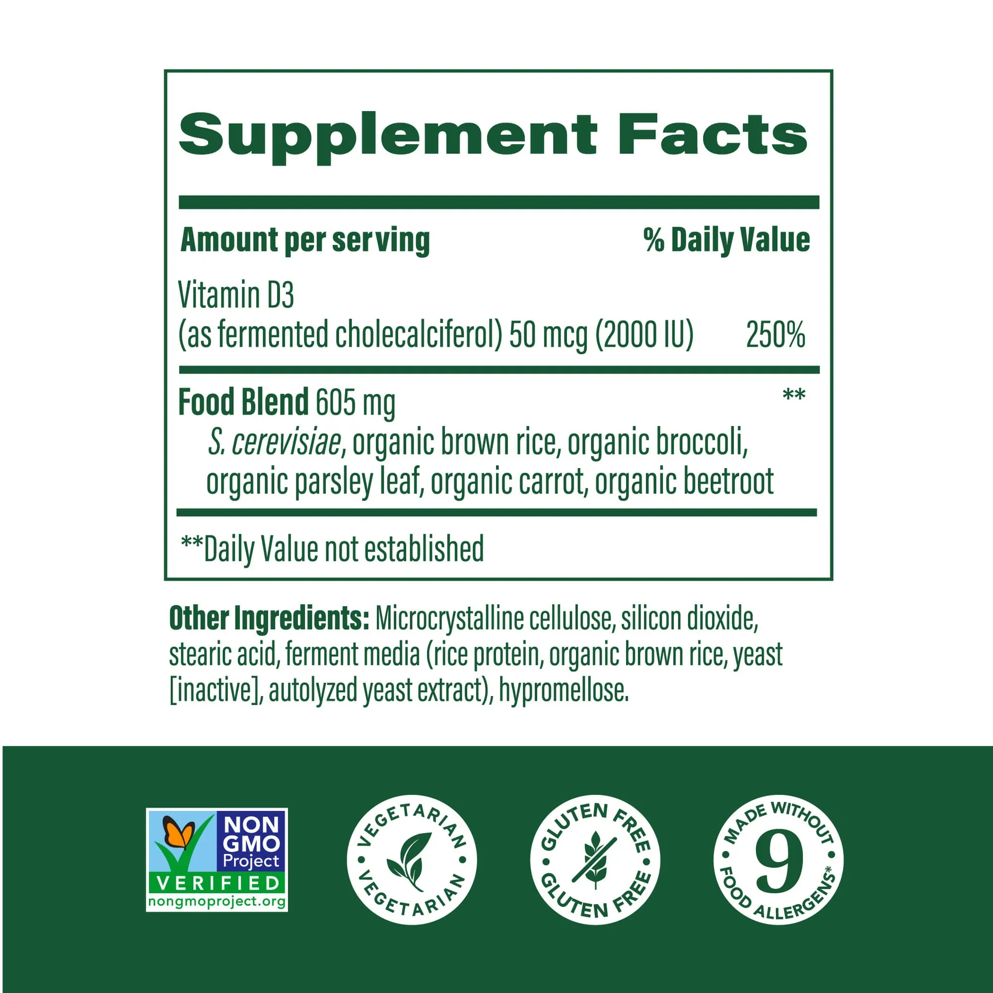Vitamin D3 2000 IU (50 mcg) — image 1 of 5