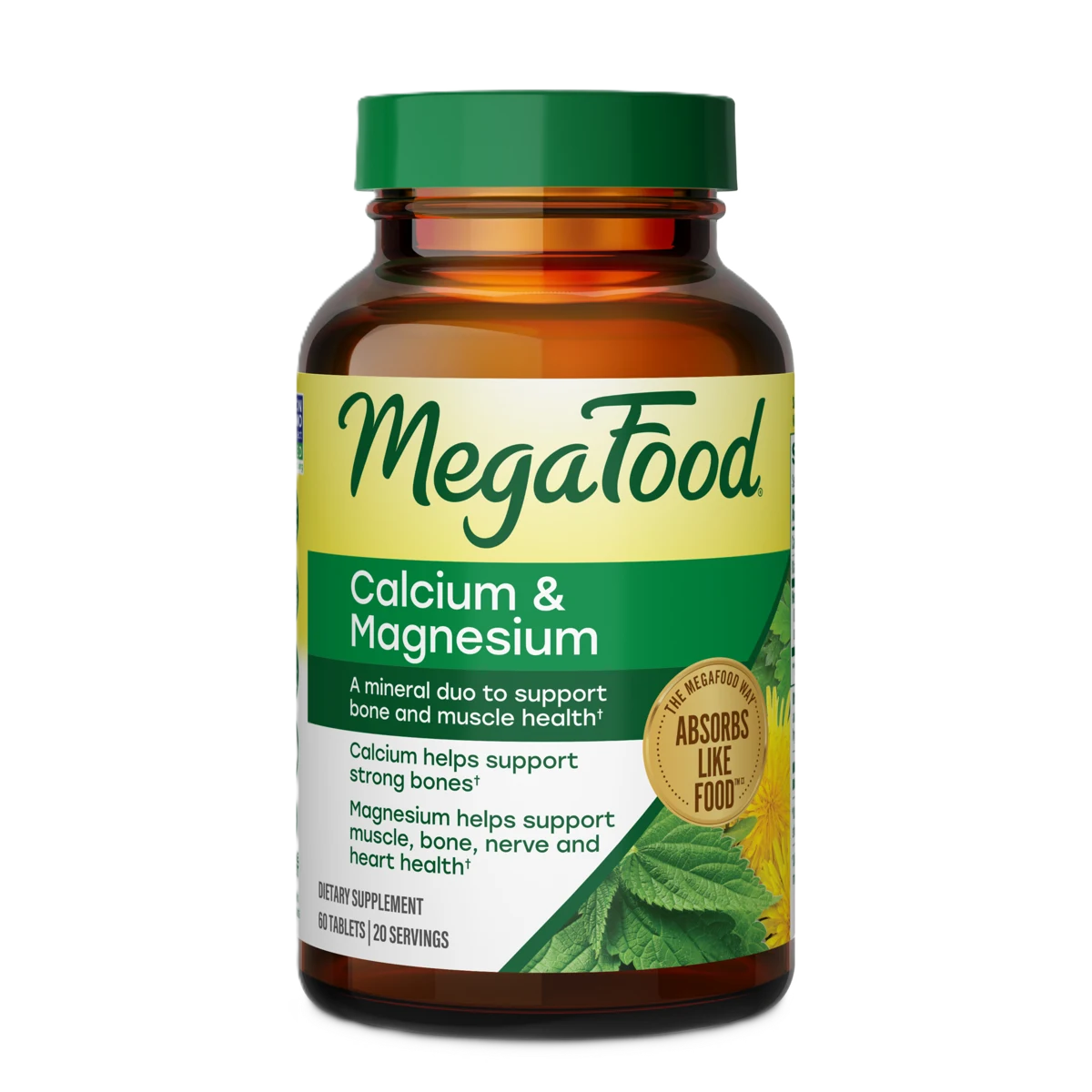 MegaFood Calcium & Magnesium