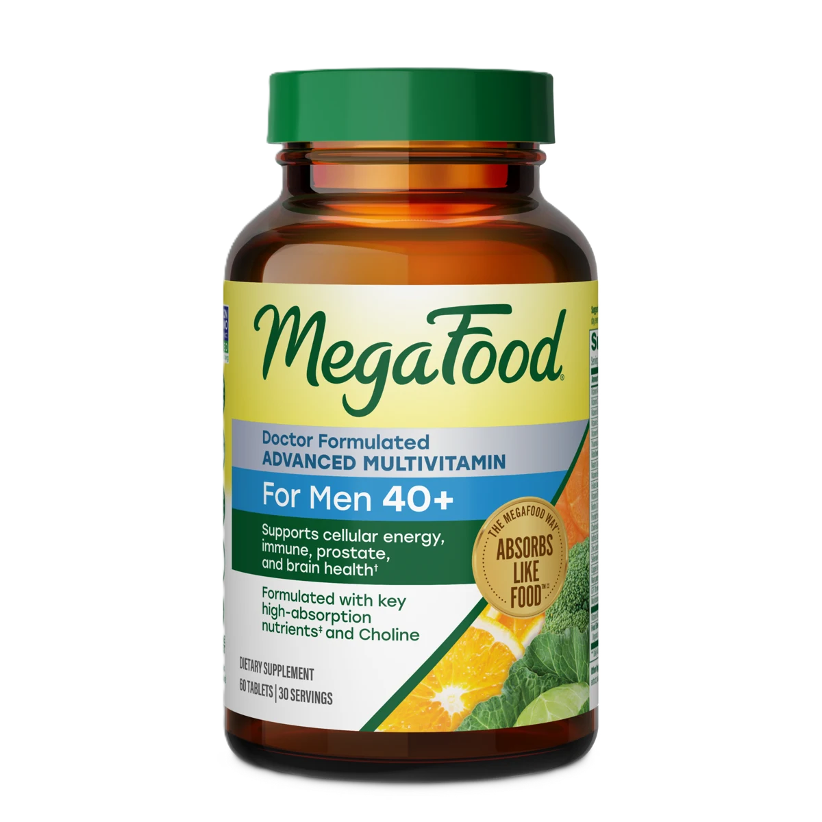 MegaFood Men's 40+ Advanced Multivitamin