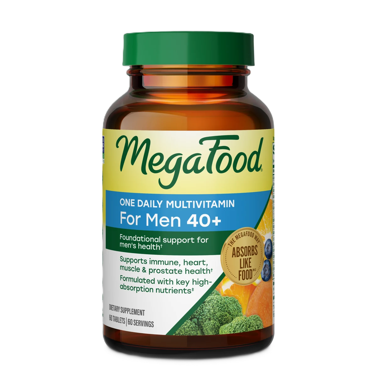 MegaFood Men's 40+ One Daily Multivitamin