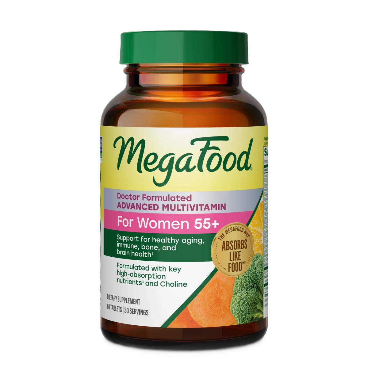 MegaFood Women's 55+ Advanced Multivitamin