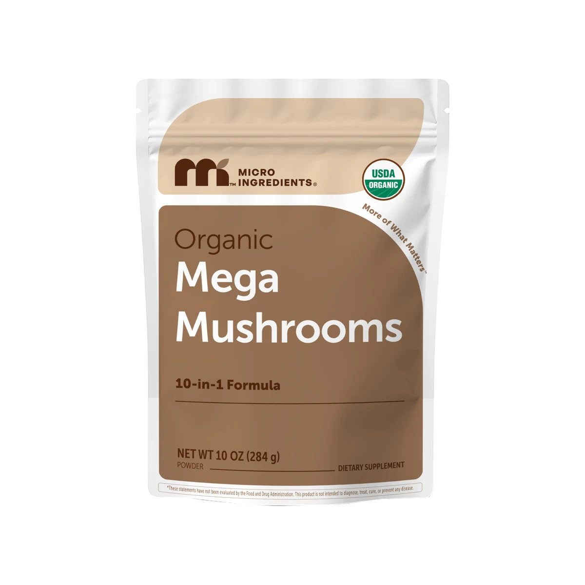 Micro Ingredients Organic Mega 10 mushroom Powder