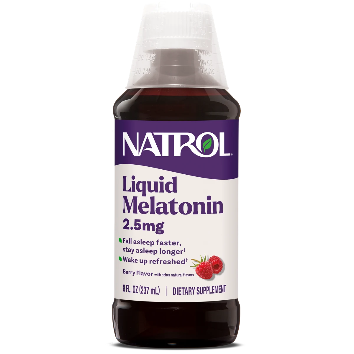 Natrol Liquid Melatonin, 2.5mg
