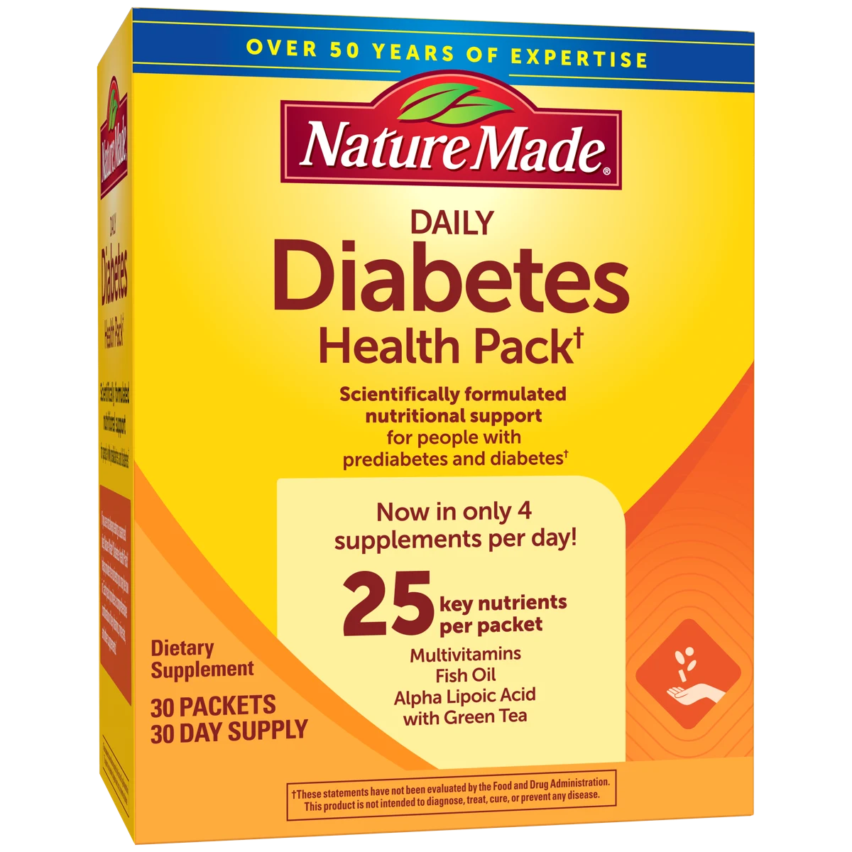 Nature Made Diabetes Health Pack Packets