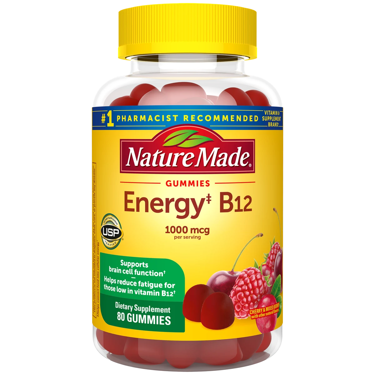 Nature Made Energy B12 1000 mcg Gummies