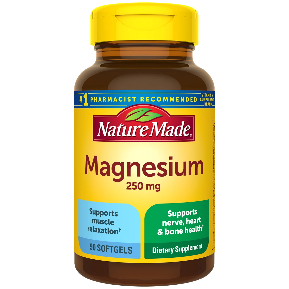 Nature Made Magnesium 250 mg Softgels