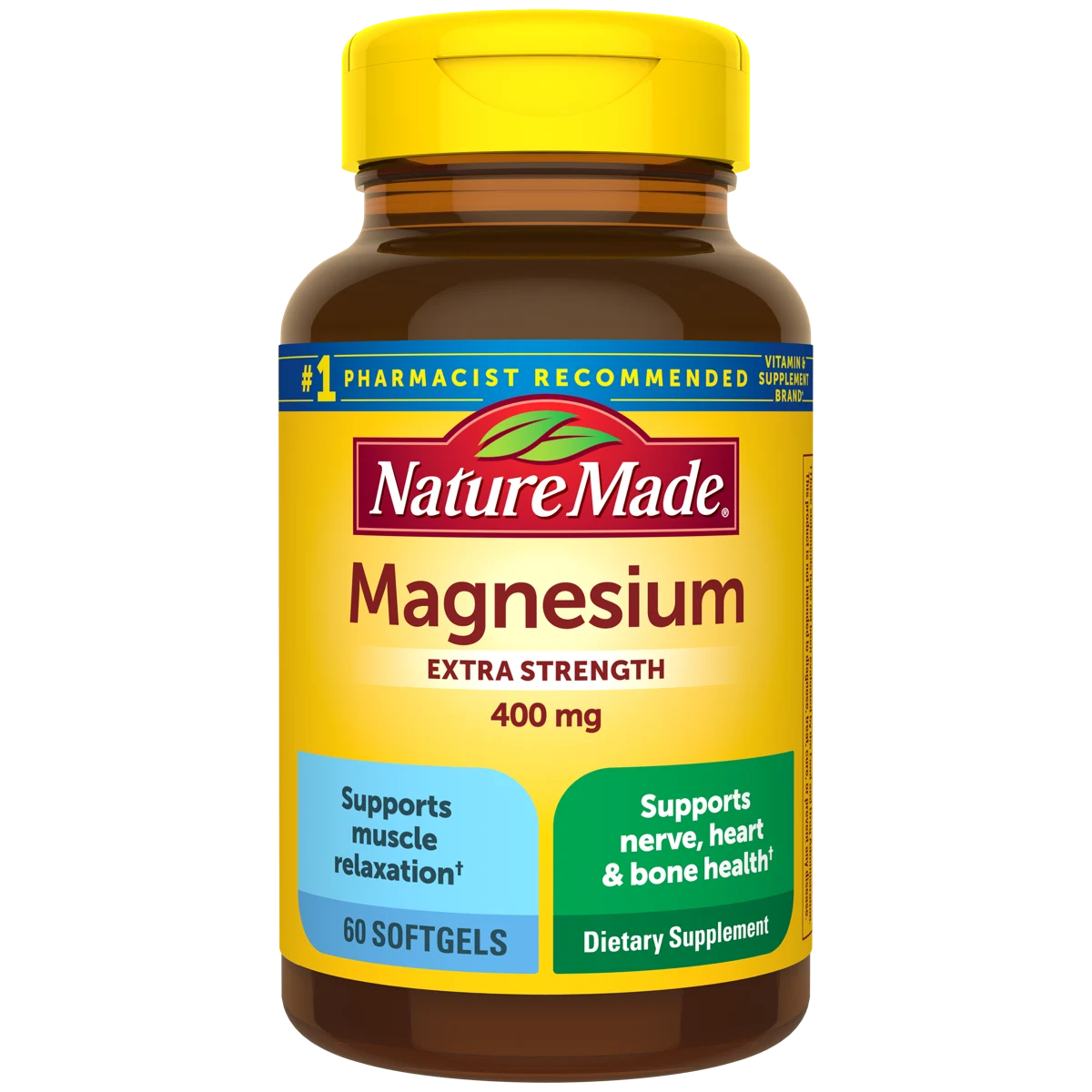 Nature Made Magnesium Extra Strength 400 mg Softgels