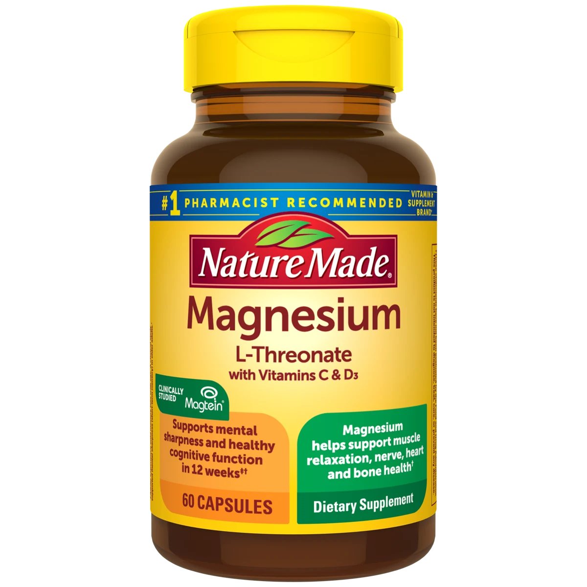 Nature Made Magtein Magnesium L-Threonate