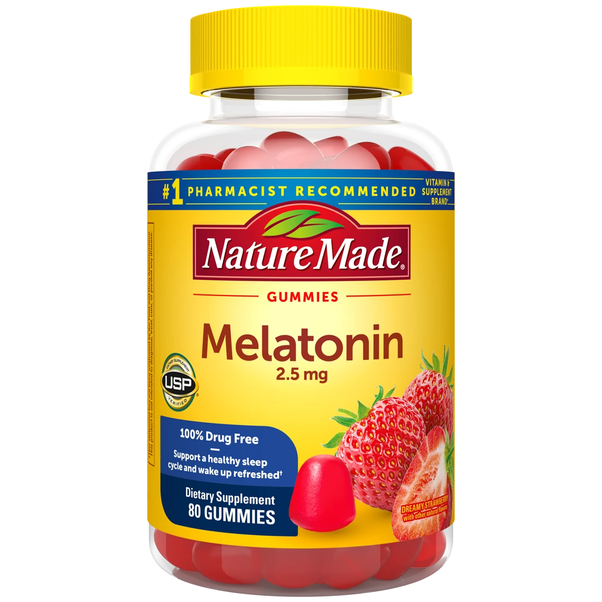 Nature Made Melatonin 2.5 mg Gummies