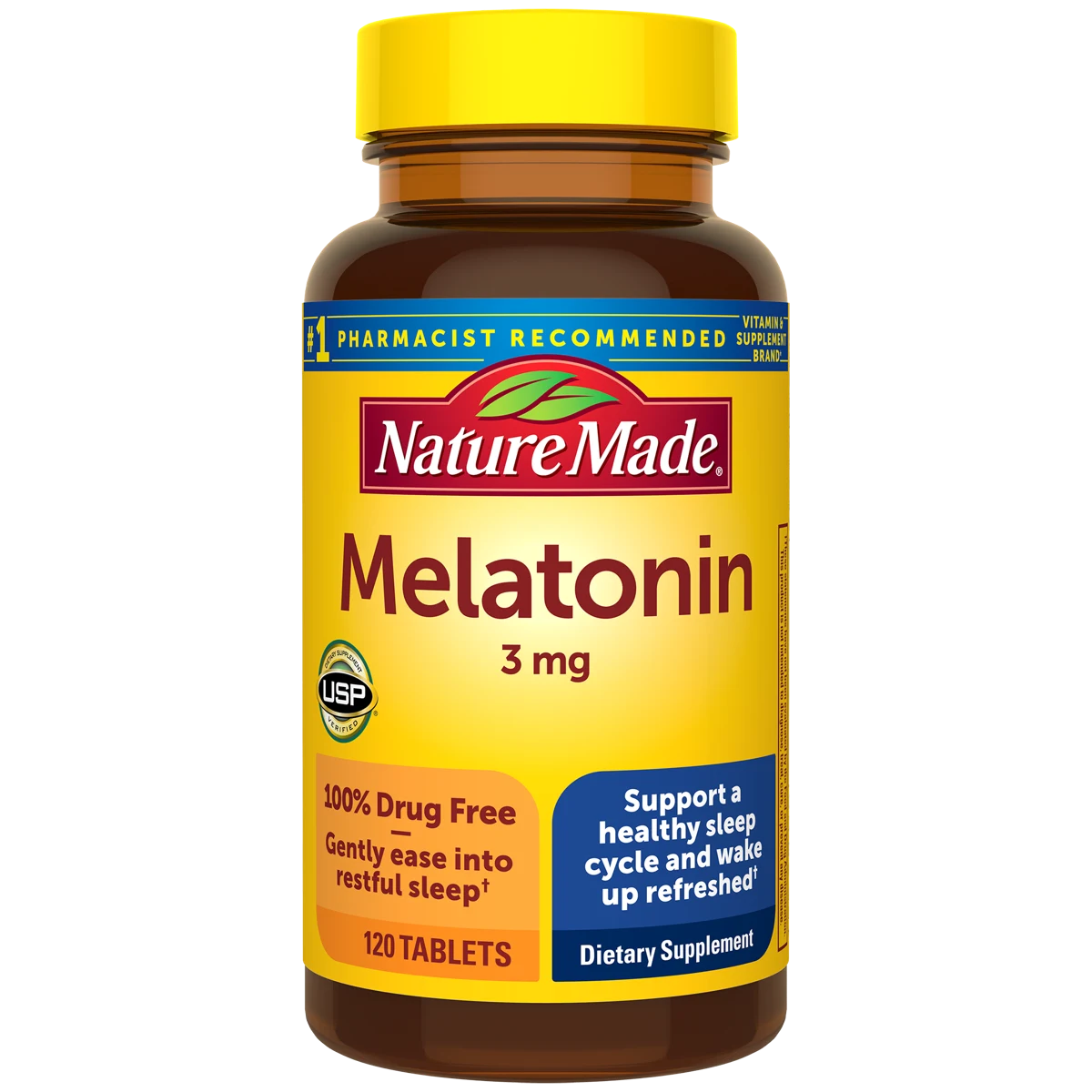 Nature Made Melatonin 3 mg Tablets