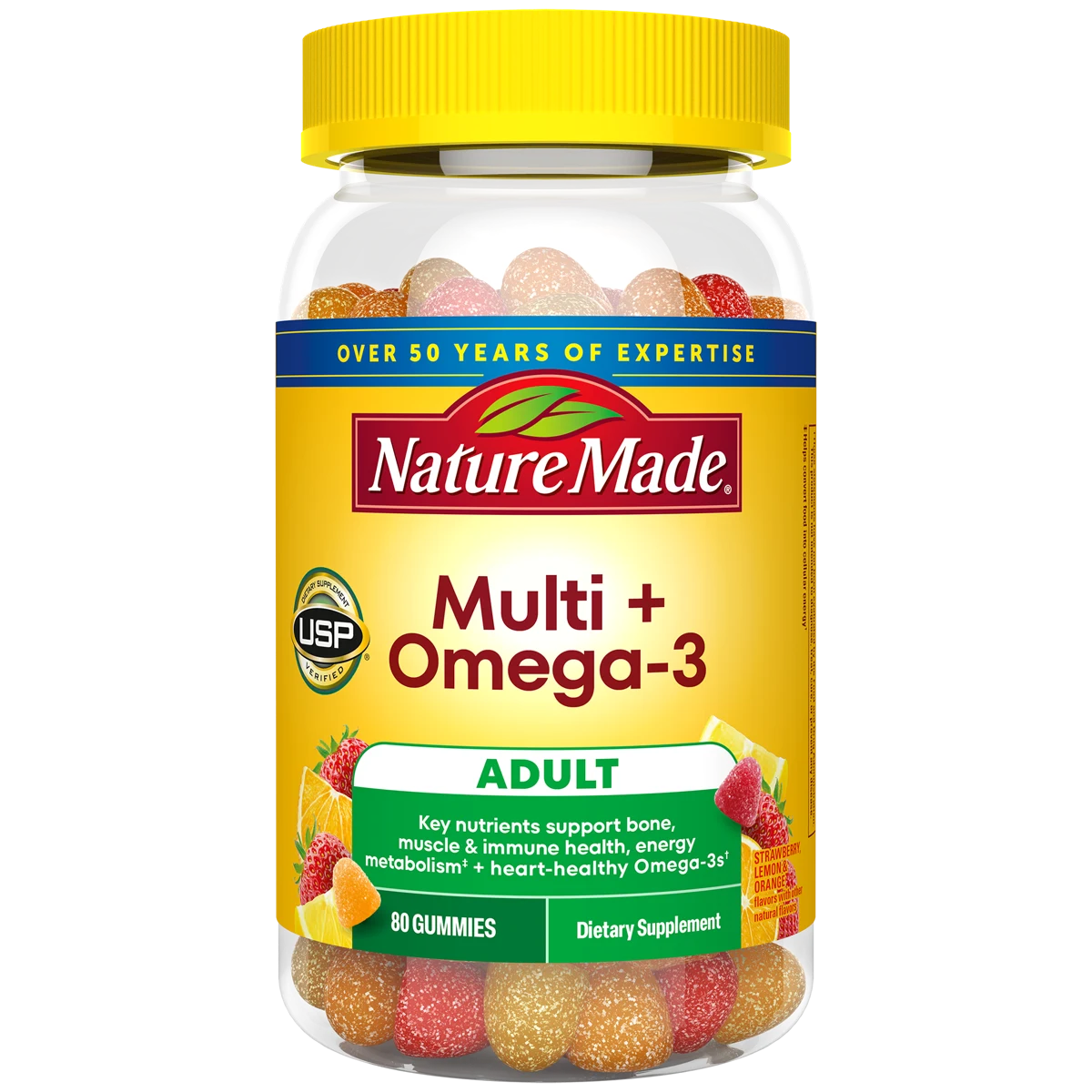 Nature Made Multivitamin + Omega-3 Gummies