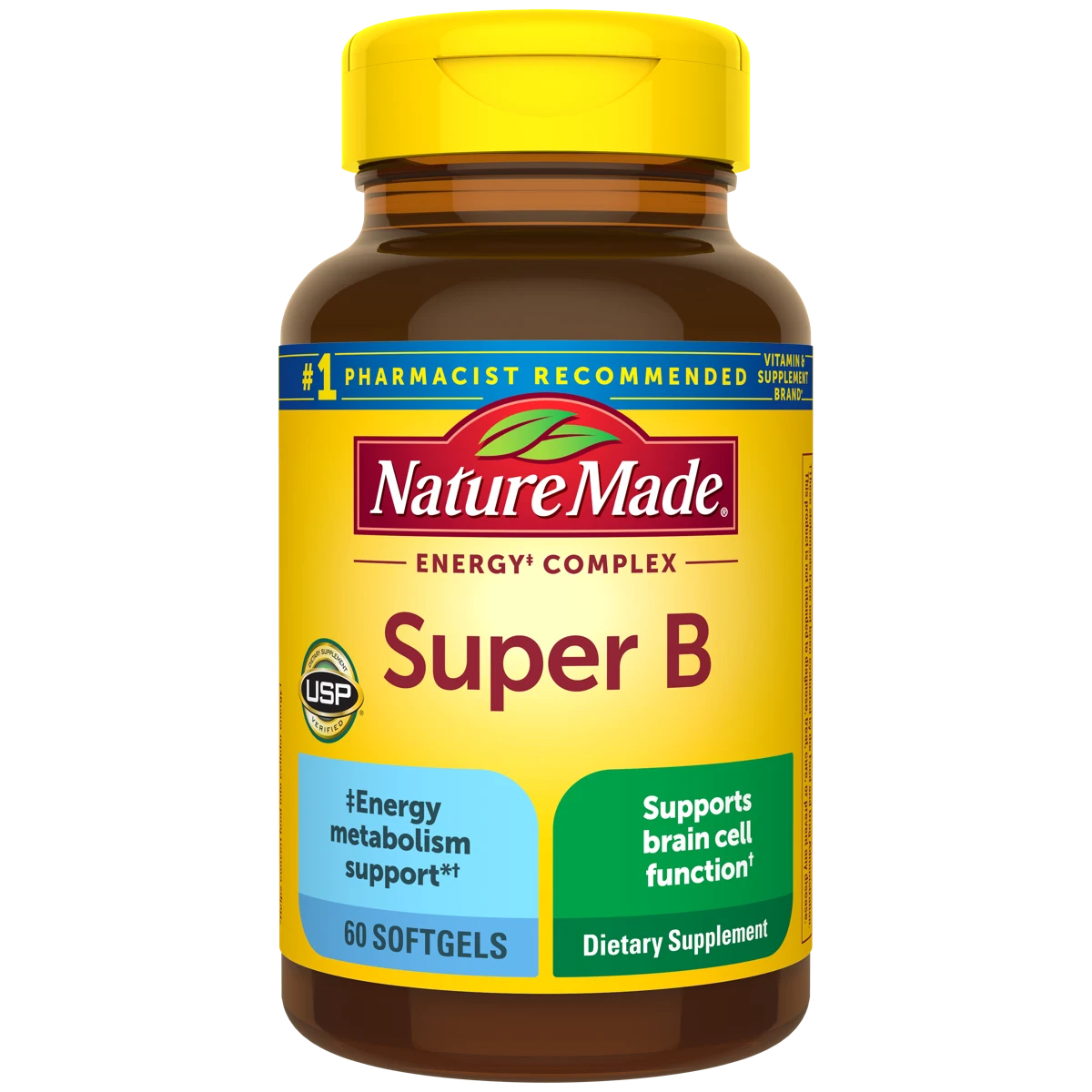 Nature Made Super B Energy Complex Softgels