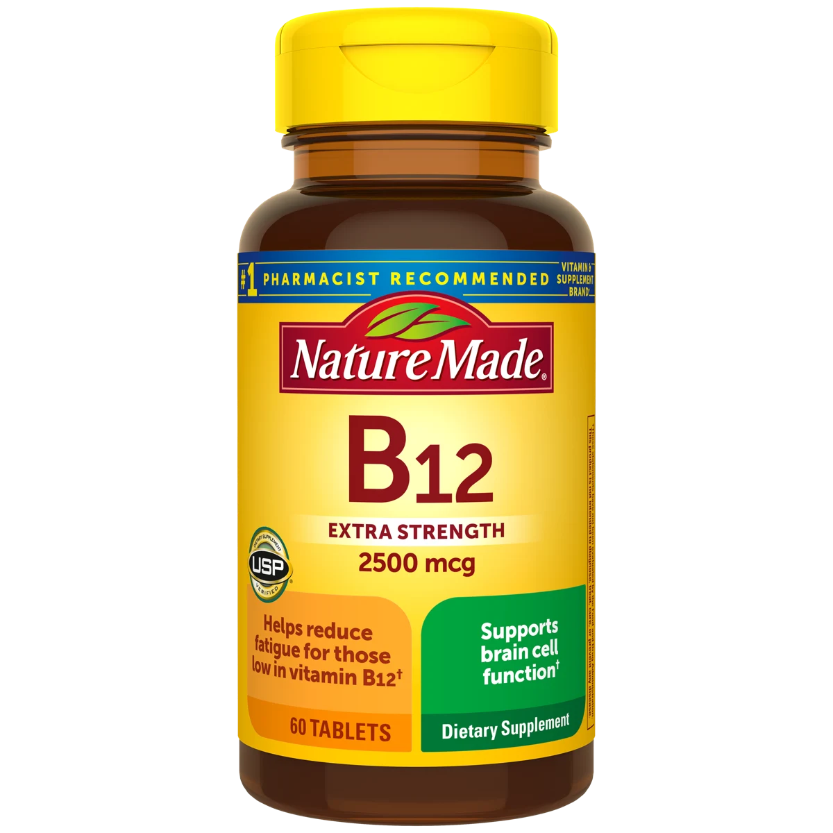 Nature Made Vitamin B12 Extra Strength 2500 mcg Tablets