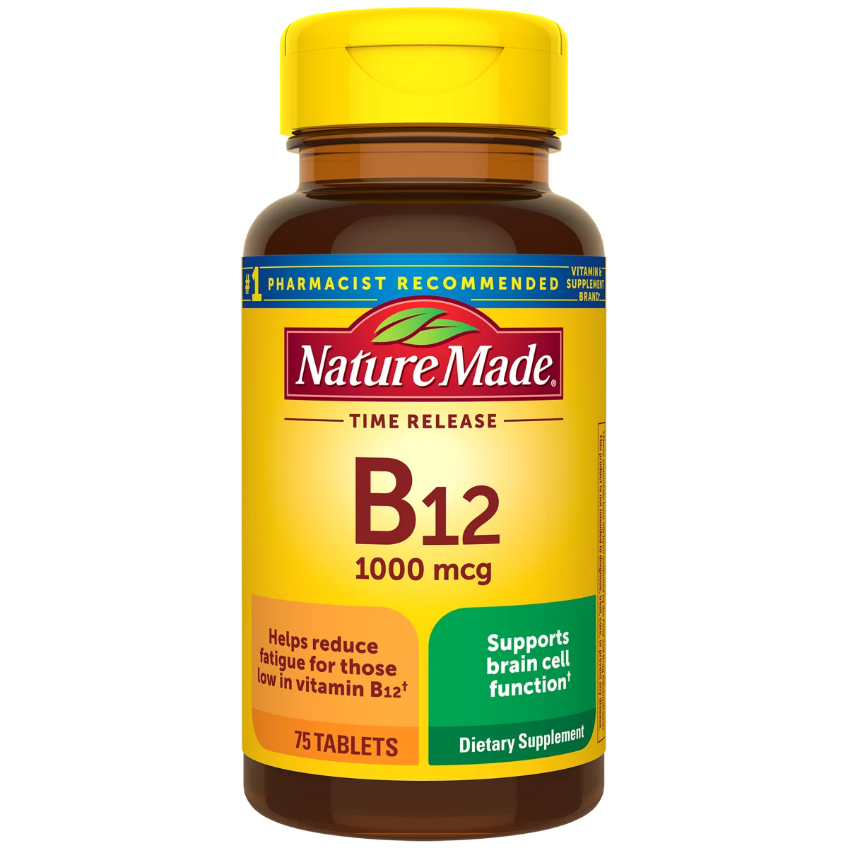 Nature Made Vitamin B12 Time Release 1000 mcg Tablets