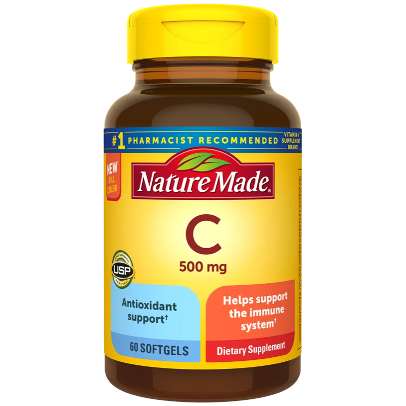 Nature Made Vitamin C 500 mg Softgels