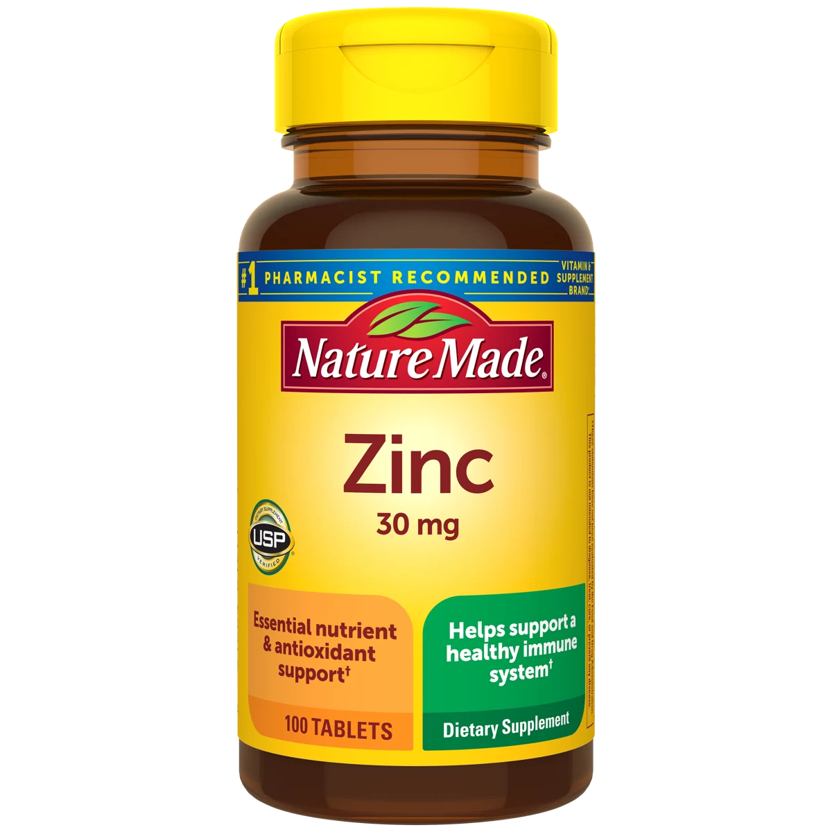 Nature Made Zinc 30 mg Tablets